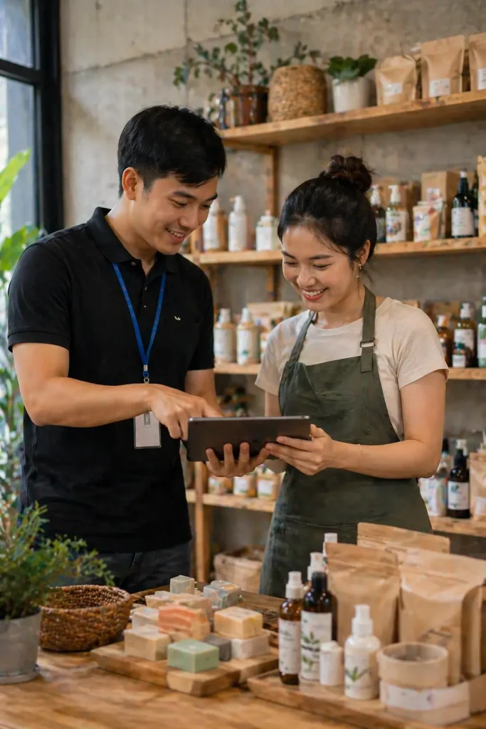 Pendampingan Penggunaan Aplikasi Financewhiz